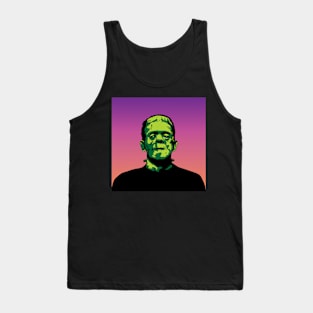 Frankenstein Classic Horror Vector, Artwork, Design Tank Top